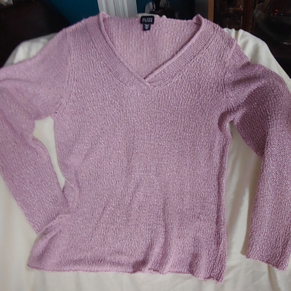 Eileen Fisher Pink Sweater